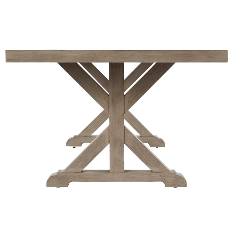 Signature Design by Ashley Beachcroft P791-625 Rectangular Dining Table with Umbrella Option IMAGE 3