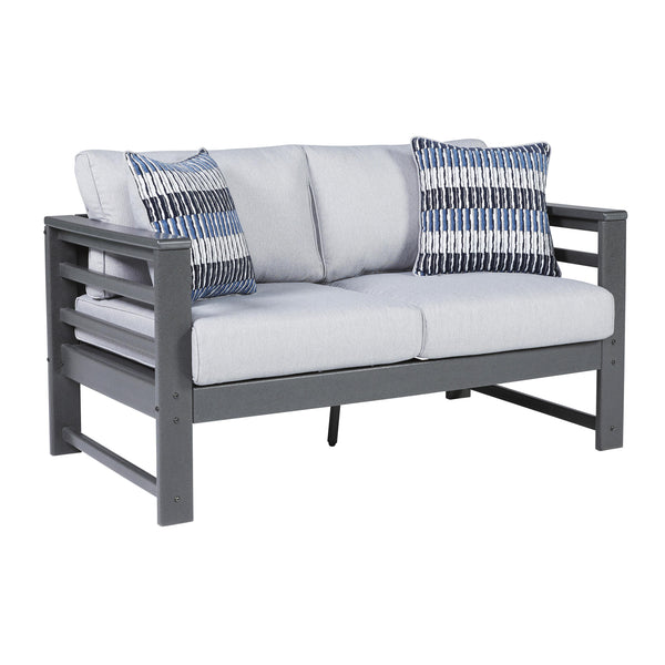 Signature Design by Ashley Amora P417-835 Loveseat with Cushion IMAGE 1