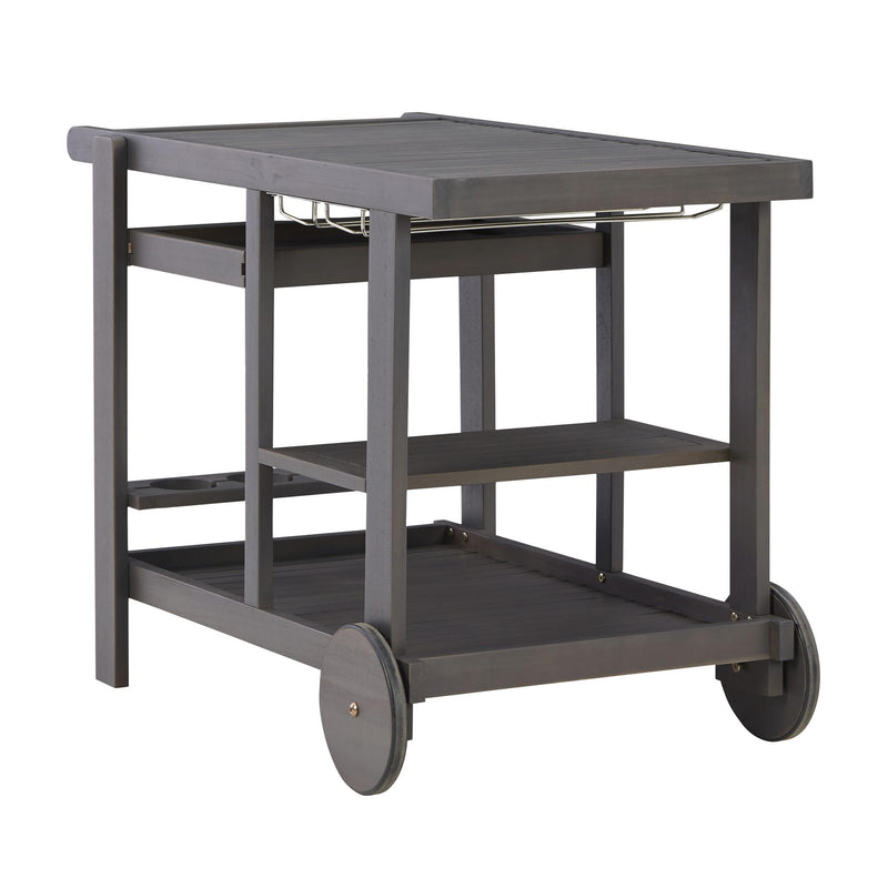 Signature Design by Ashley Kailani P030-661 Serving Cart IMAGE 3