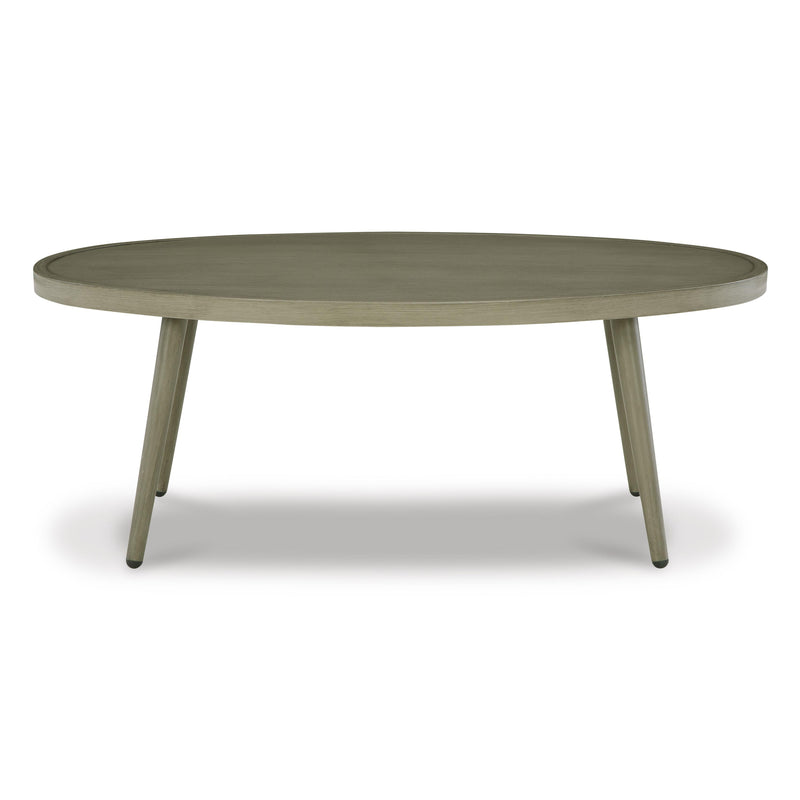 Signature Design by Ashley Swiss Valley P390-700 Oval Cocktail Table IMAGE 2