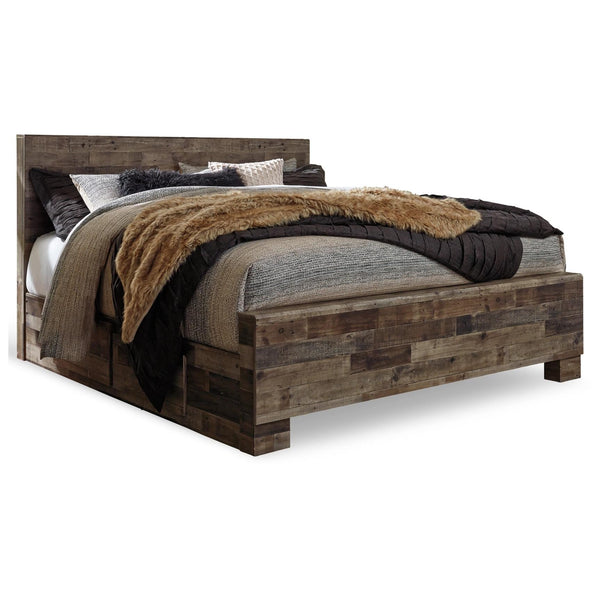 Signature Design by Ashley Derekson King Panel Bed with Storage B100-14/B200-56/B200-58/B200-60/B200-60 IMAGE 1