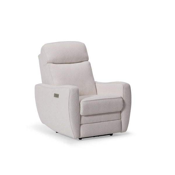 Palliser Oakridge Power Fabric Recliner with Wall Recline 40180-B1-DREAMY-CREAMY IMAGE 1