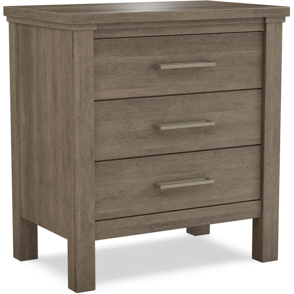 Durham Furniture Studio 19 3-Drawer Nightstand 191-A203 TRFL IMAGE 1