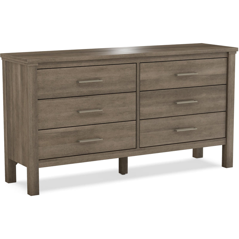 Durham Furniture Studio 19 6-Drawer Dresser 191-A172 TRFL IMAGE 1