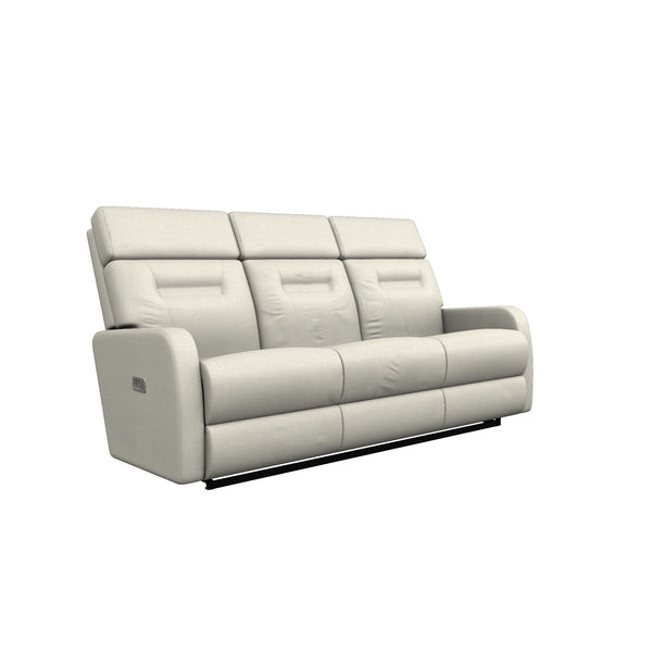 La-Z-Boy Lennon Power Wall Reclining Sofa w/ Headrest & Lumbar - Linen IMAGE 1