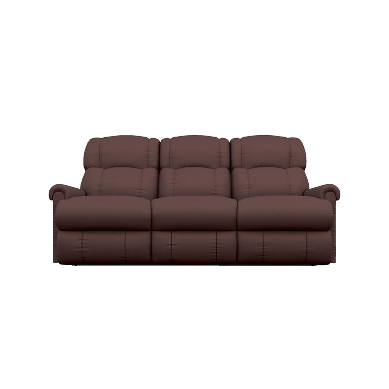 La-Z-Boy Pinnacle Power Wall Reclining Sofa w/ Headrest & Lumbar - Burgundy IMAGE 2