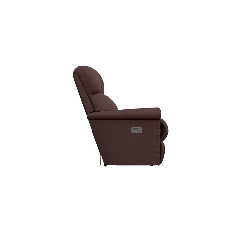 La-Z-Boy Pinnacle Power Wall Reclining Sofa w/ Headrest & Lumbar - Burgundy IMAGE 3