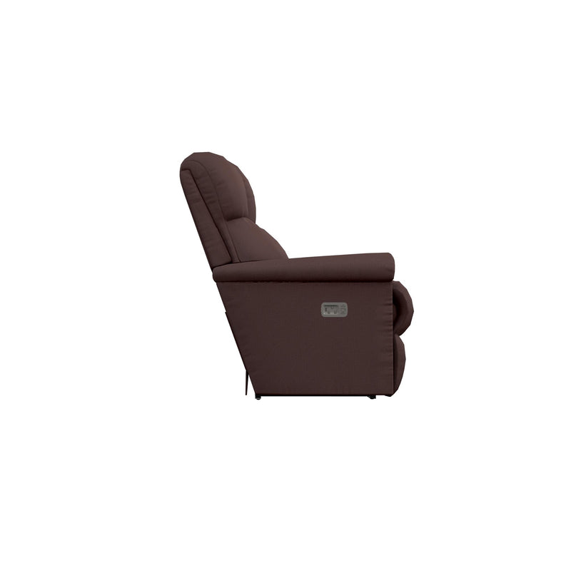 La-Z-Boy Pinnacle Power Wall Reclining Sofa w/ Headrest - Burgundy IMAGE 3