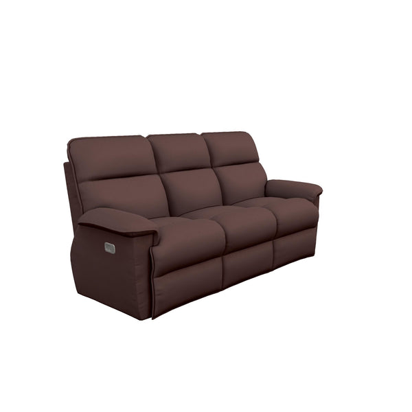 La-Z-Boy Jay Power Reclining sofa w/ Headrest & Lumbar - Burgundy IMAGE 1