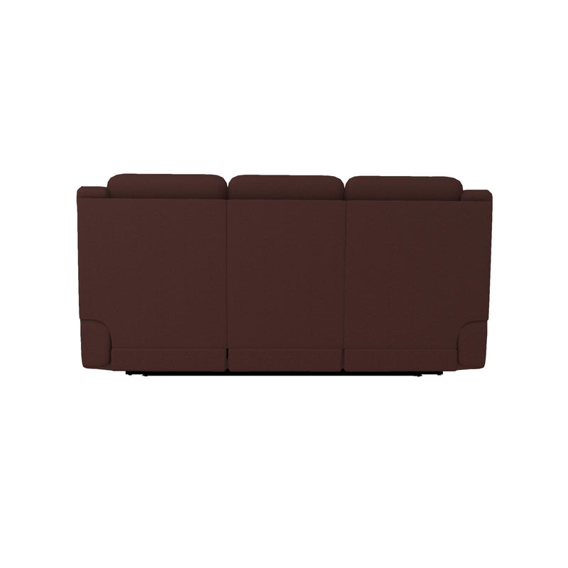 La-Z-Boy Joel Power Reclining Sofa w/ Headrest & Lumbar - Burgundy IMAGE 4