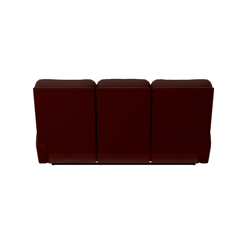 La-Z-Boy Brooks Power Reclining Sofa w/ Headrest & Lumbar - Burgundy IMAGE 4