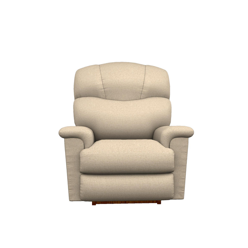 La-Z-Boy Lancer Power Rocking Recliner w/ Headrest - Cream IMAGE 2