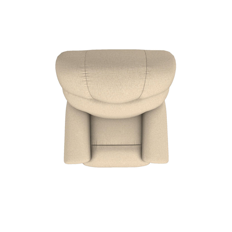 La-Z-Boy Lancer Power Rocking Recliner w/ Headrest - Cream IMAGE 5