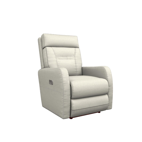 La-Z-Boy Lennon Power Rocking Recliner w/ Headrest - Linen IMAGE 1