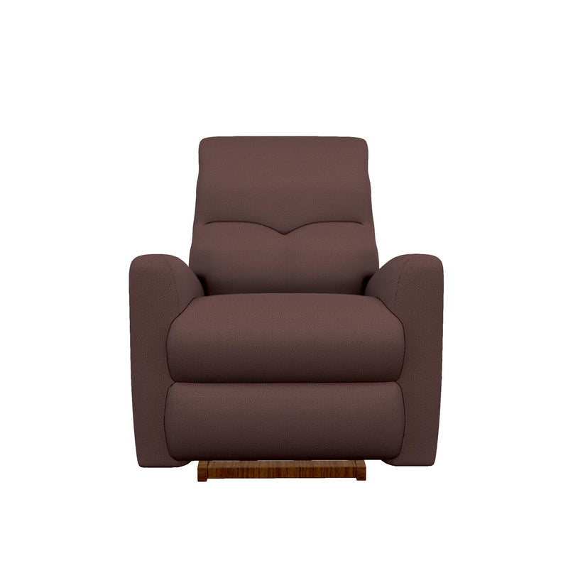 La-Z-Boy Hawthorn Power Rocking Recliner w/ Headrest & Lumbar - Burgundy IMAGE 2