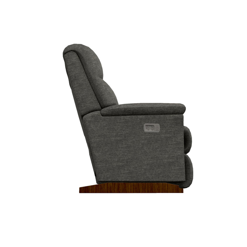 La-Z-Boy Reed Power Rocking Recliner w/ Headrest & Lumbar - Stone IMAGE 3