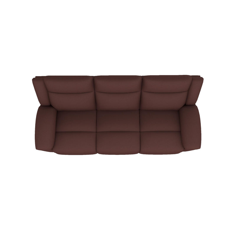 La-Z-Boy Joel Reclining Sofa - Burgundy IMAGE 5