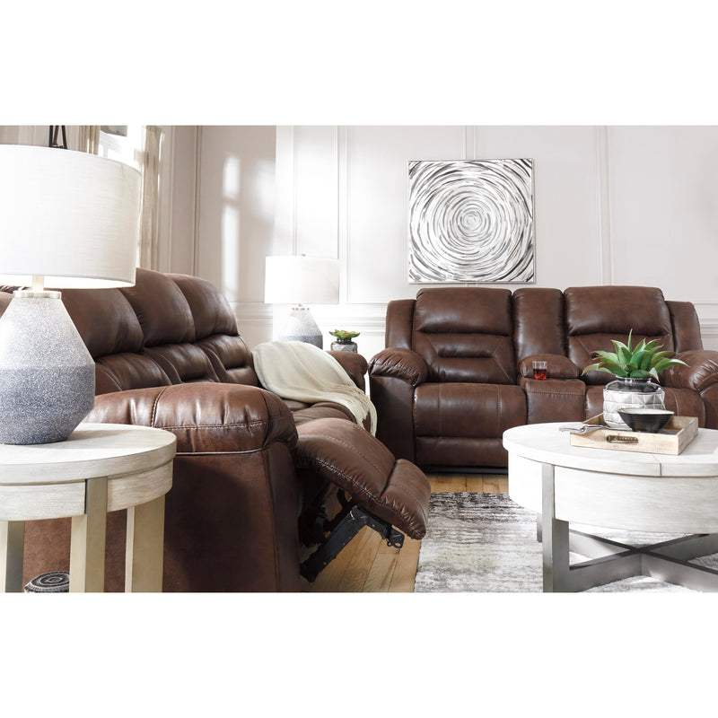 Signature Design by Ashley Stoneland Power Reclining Leather Look Loveseat 3990496C IMAGE 8