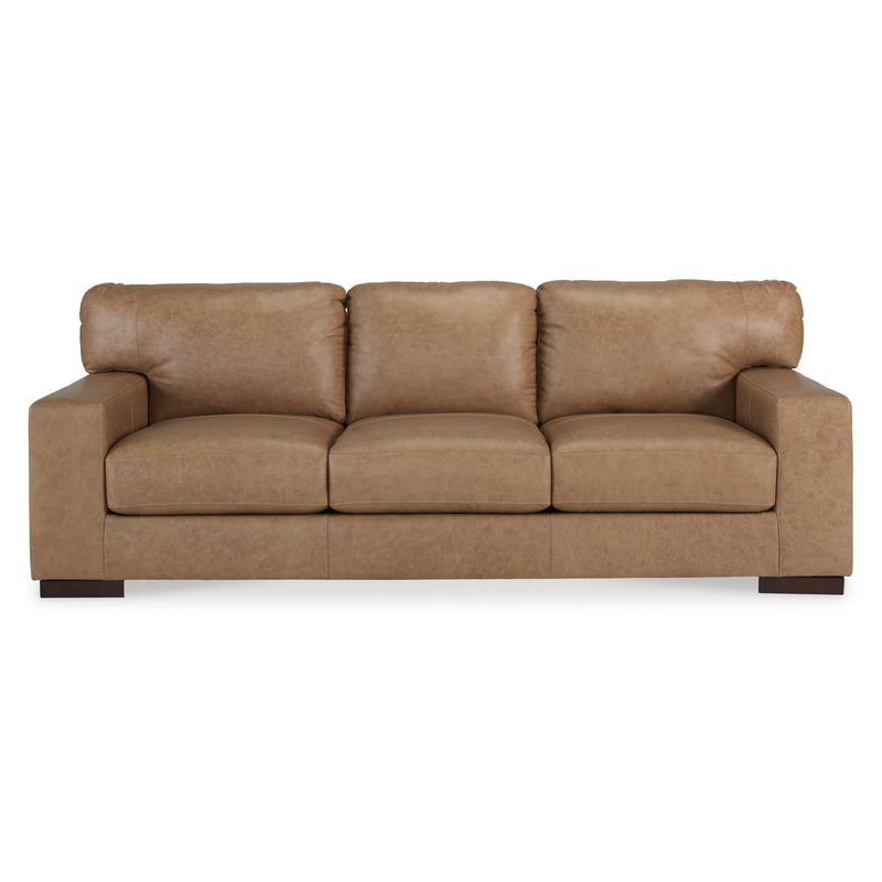 Signature Design by Ashley Lombardia Stationary Leather Match Sofa 5730238C IMAGE 2