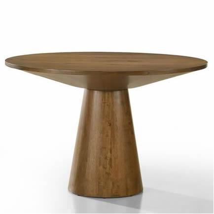 Donald Choi Dining Tables Round Rory Dining Table - Walnut IMAGE 1