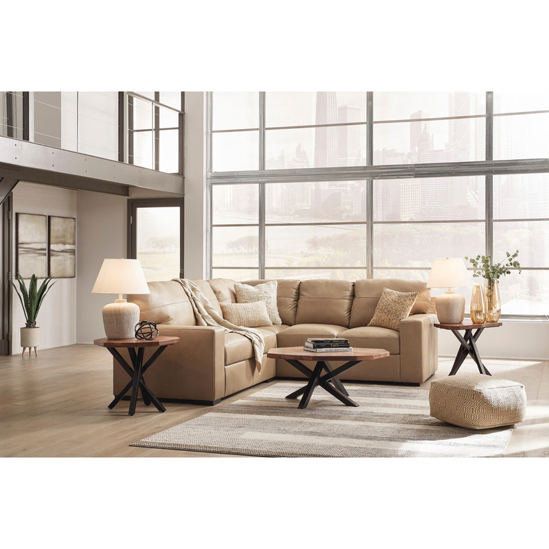 Signature Design by Ashley Bandon Leather Look 2 pc Sectional 3800655C/3800649C IMAGE 4