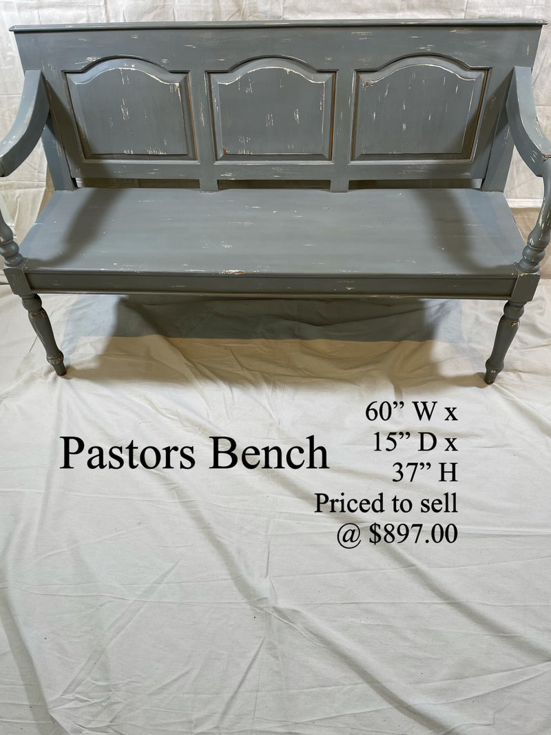 Pastor’s Bench