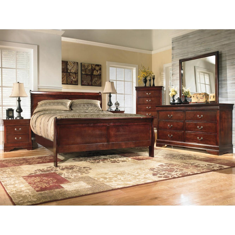 Signature Design by Ashley Alisdair B376 6 pc Queen Sleigh Bedroom Set IMAGE 1