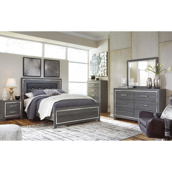 Signature Design by Ashley Lodanna B214 7 pc Queen Panel Bedroom Set IMAGE 1