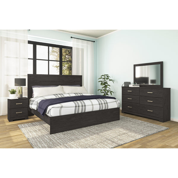 Signature Design by Ashley Belachime B2589 6 pc King Panel Bedroom Set IMAGE 1