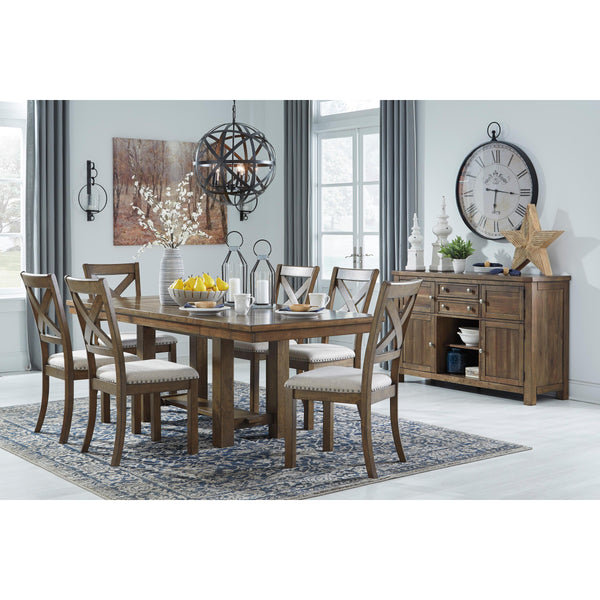 Signature Design by Ashley Moriville D631D5 5 pc Dining Set IMAGE 1