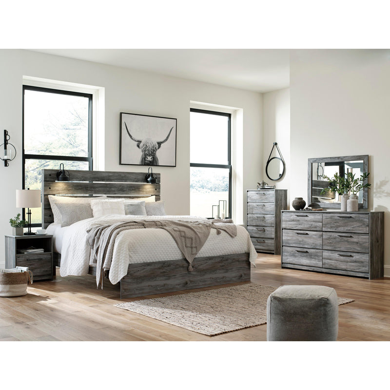 Signature Design by Ashley Baystorm B221 7 pc King Panel Bedroom Set IMAGE 2