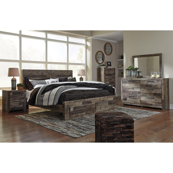 Benchcraft Derekson B200B41 6 pc King Panel Storage Bedroom Set IMAGE 1