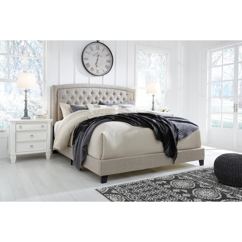 Signature Design by Ashley Jerary King Upholstered Platform Bed B090-782 IMAGE 2