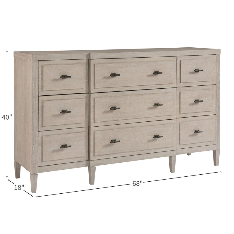 Universal Furniture Midtown 9-Drawer Dresser 805040 IMAGE 4