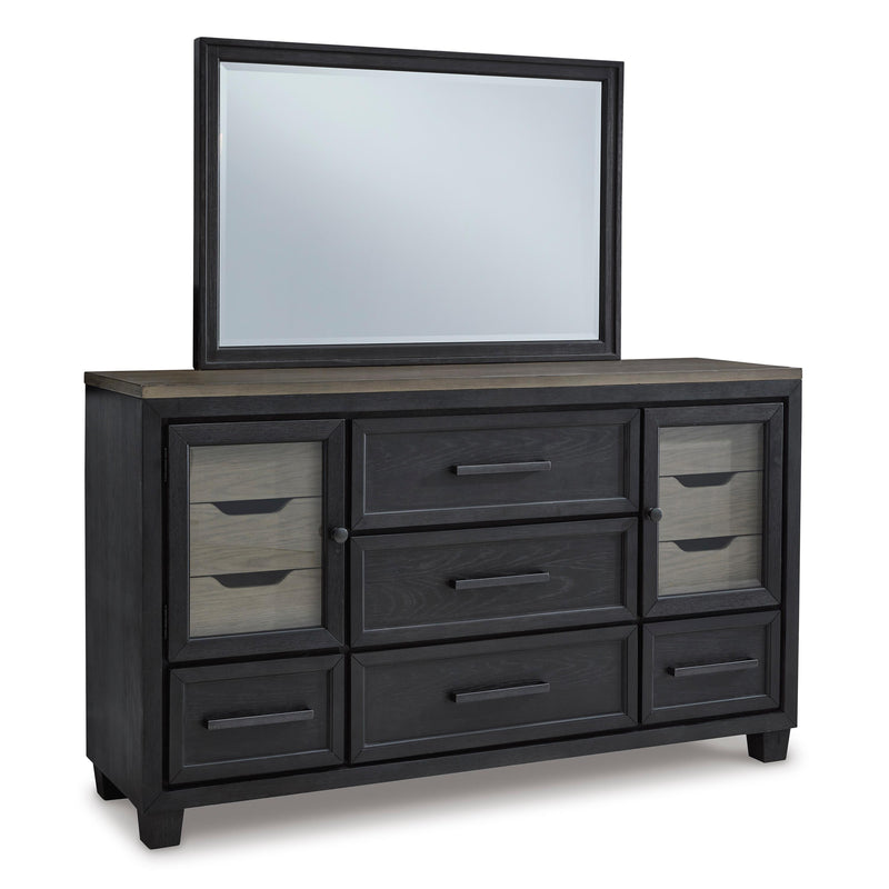 Signature Design by Ashley Foyland Dresser with Mirror B989-31/B989-36 IMAGE 1